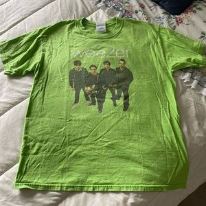 Vintage Weezer T-shirt - Green Album